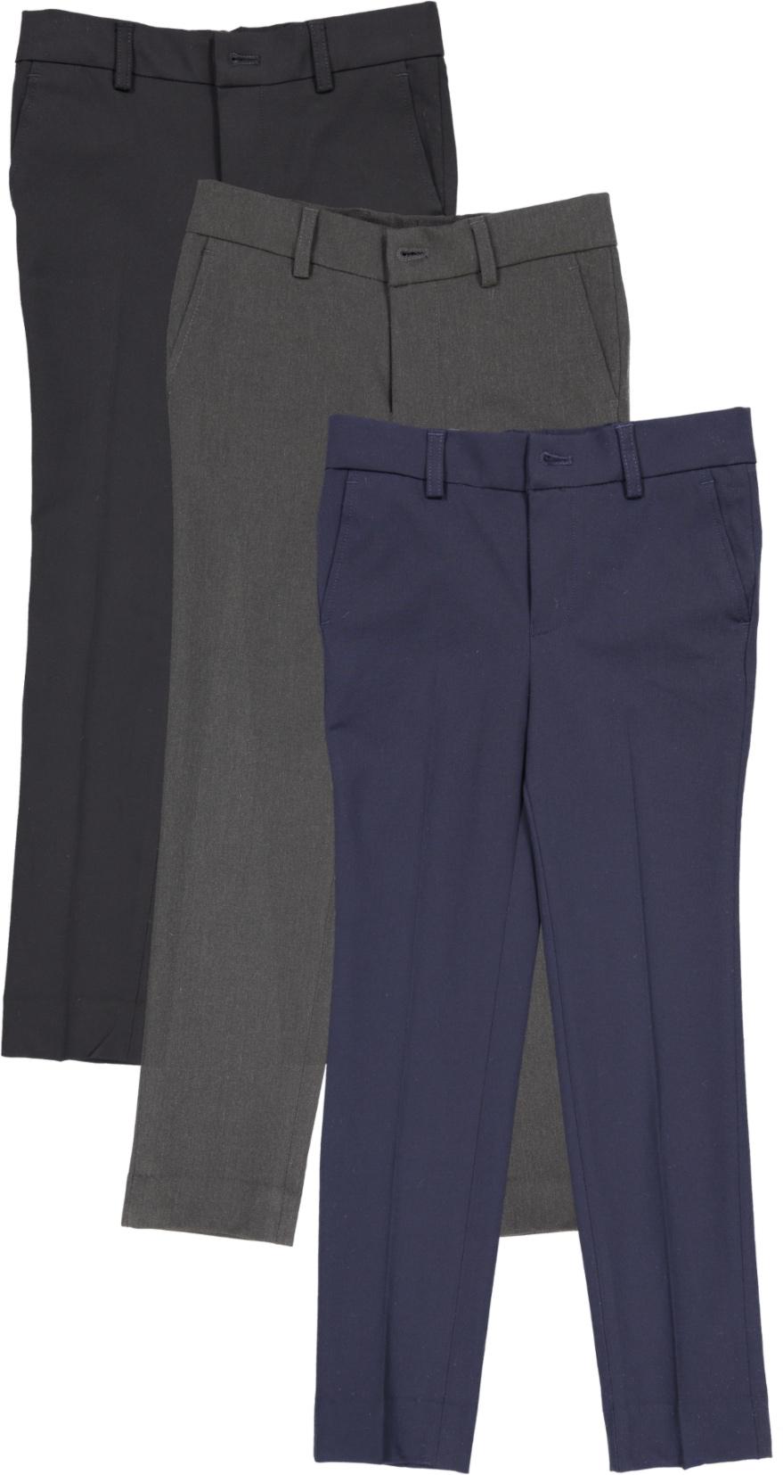 Textured Suit Pants - Dark blue - Kids | H&M CA